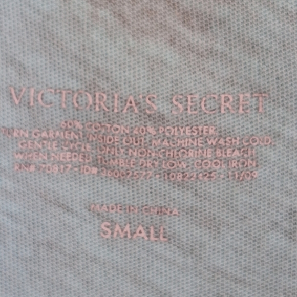 Victoria's Secret Tee Shirt Dress SzS Gradient Blue/Green Cotton Polyester Used - Picture 2 of 6